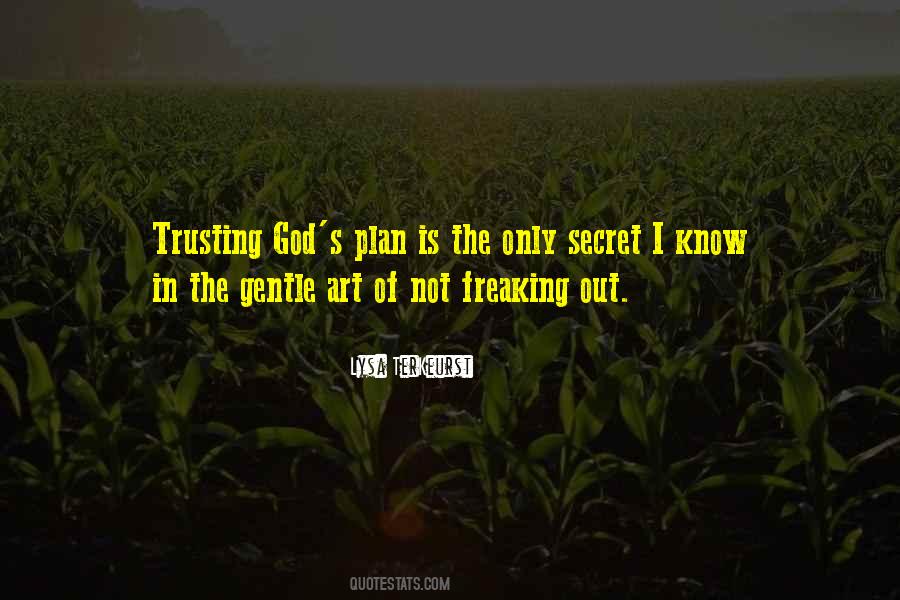 Quotes About The Plan Of God #533384