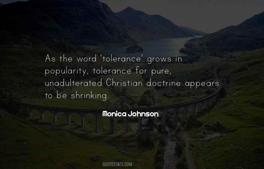 Christian Tolerance Quotes #1120790