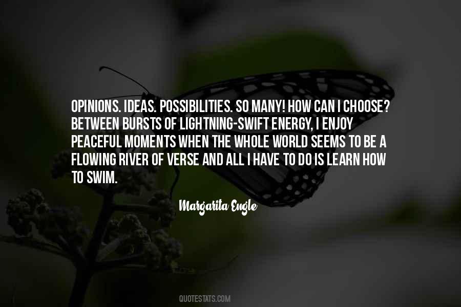 Quotes About Ideas Flowing #1853862