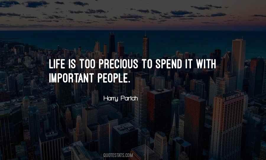 Life Precious Quotes #114650