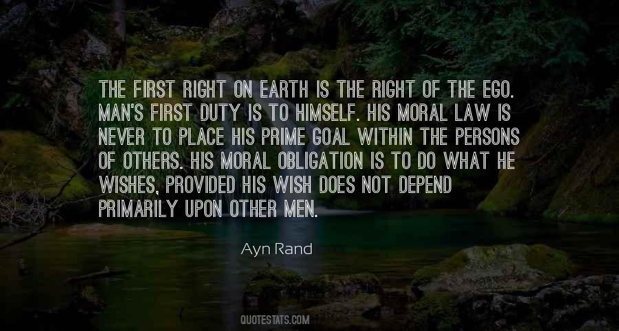 Quotes About Moral Duty #1258005