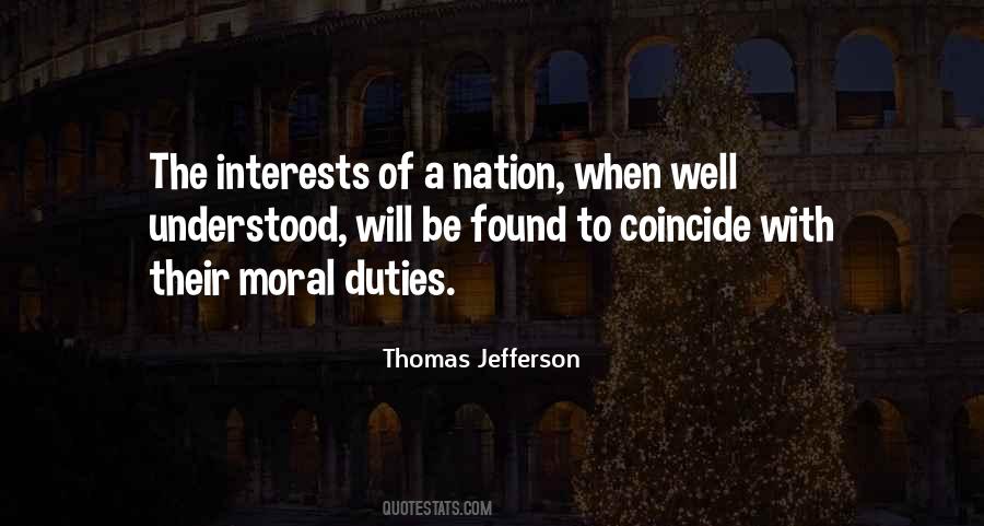 Quotes About Moral Duty #1300225