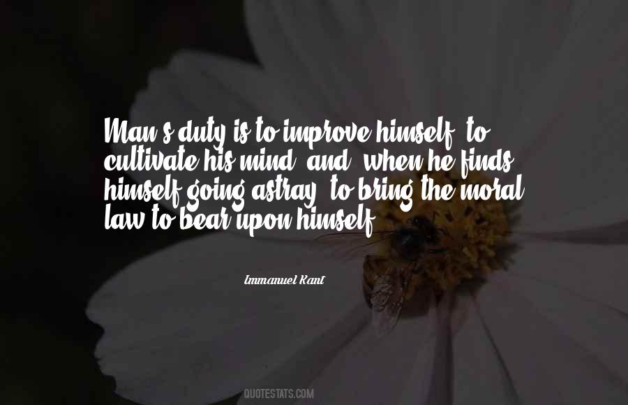 Quotes About Moral Duty #1486297