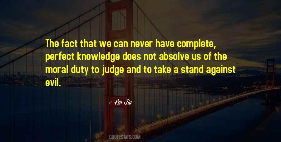 Quotes About Moral Duty #1639918