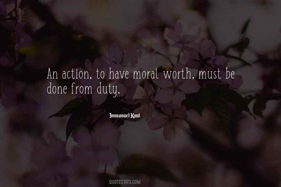 Quotes About Moral Duty #250867