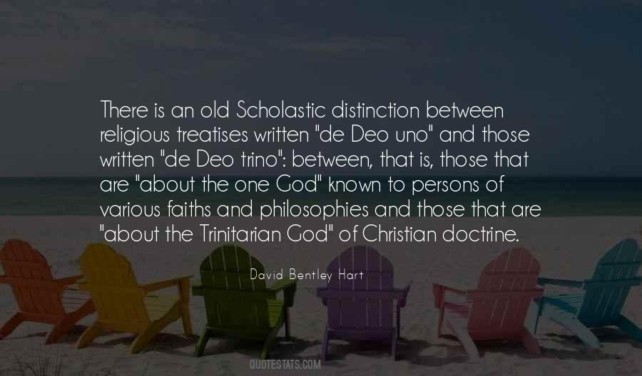 Quotes About Trinitarian #1506452