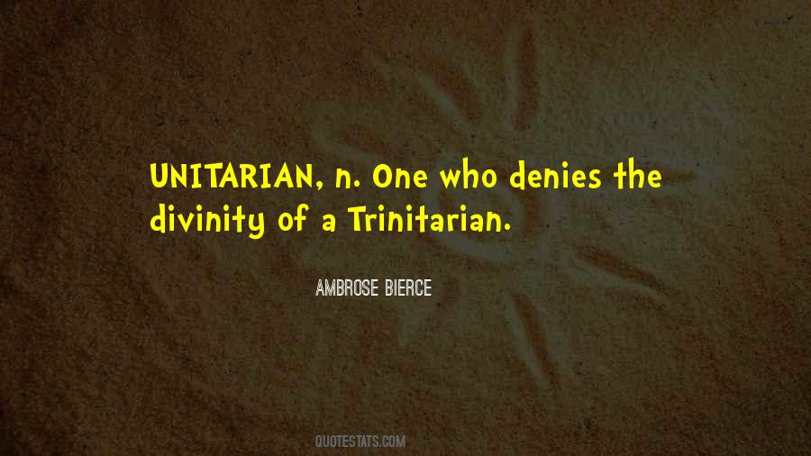 Quotes About Trinitarian #1708073
