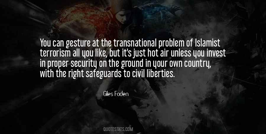 Islamist Terrorism Quotes #809457
