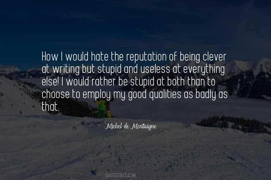 Quotes About Being Useless #1290721