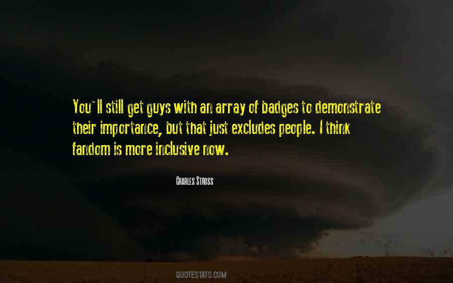 Quotes About Badges #1390927