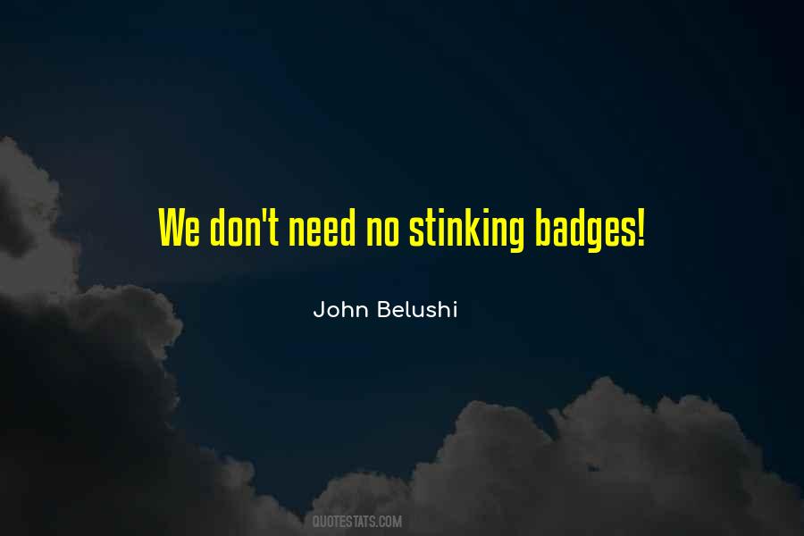 Quotes About Badges #365245