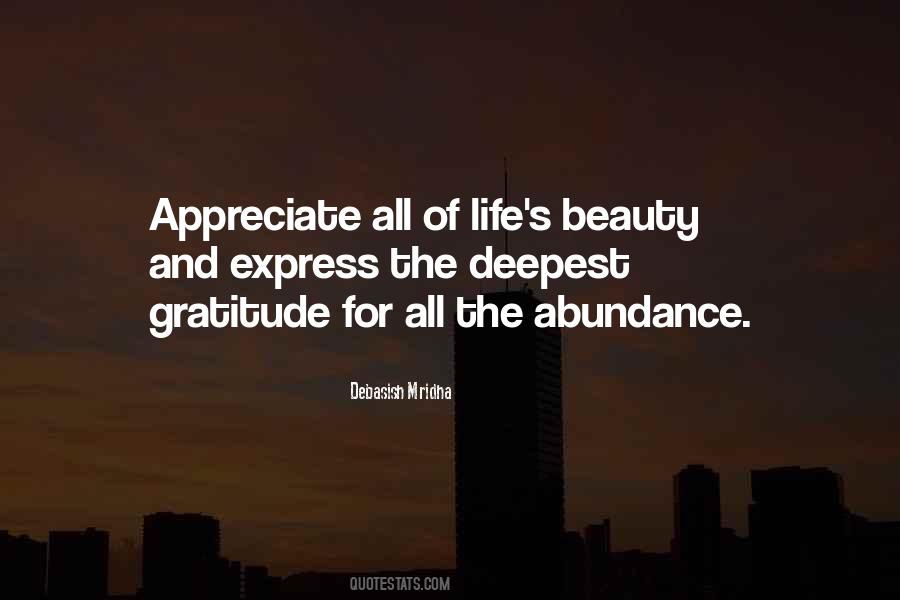 Quotes About Gratitude For Life #300368