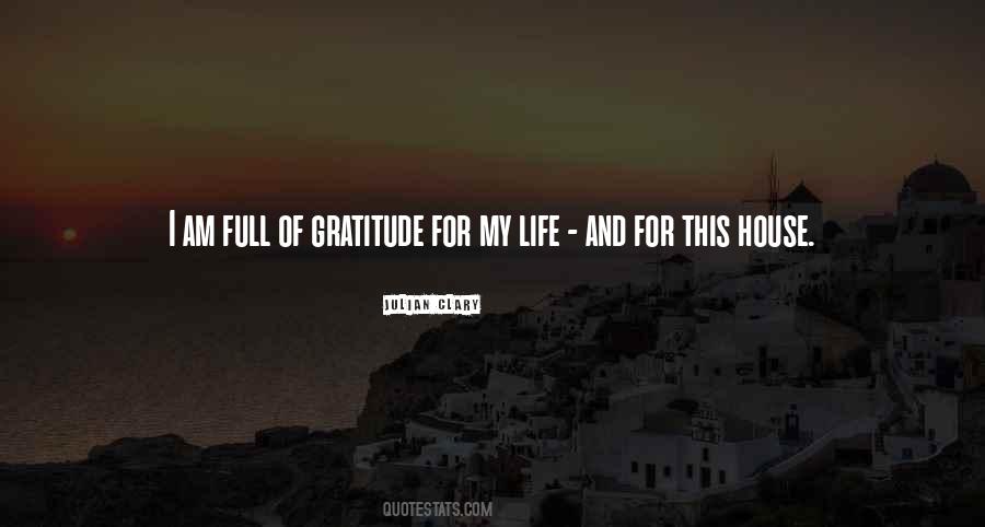 Quotes About Gratitude For Life #443518
