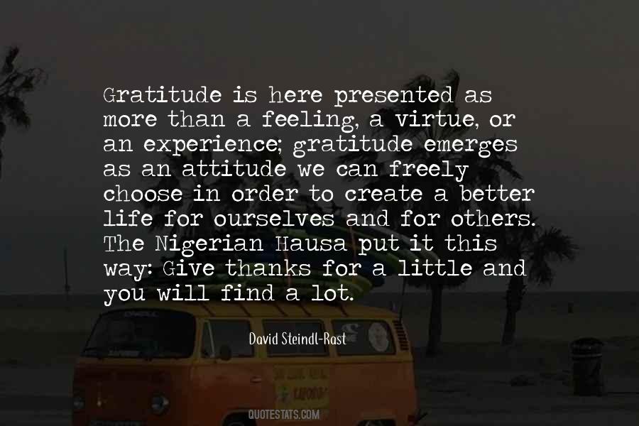 Quotes About Gratitude For Life #613994
