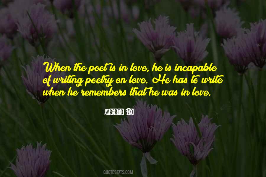 On Writing Poetry Quotes #1165930