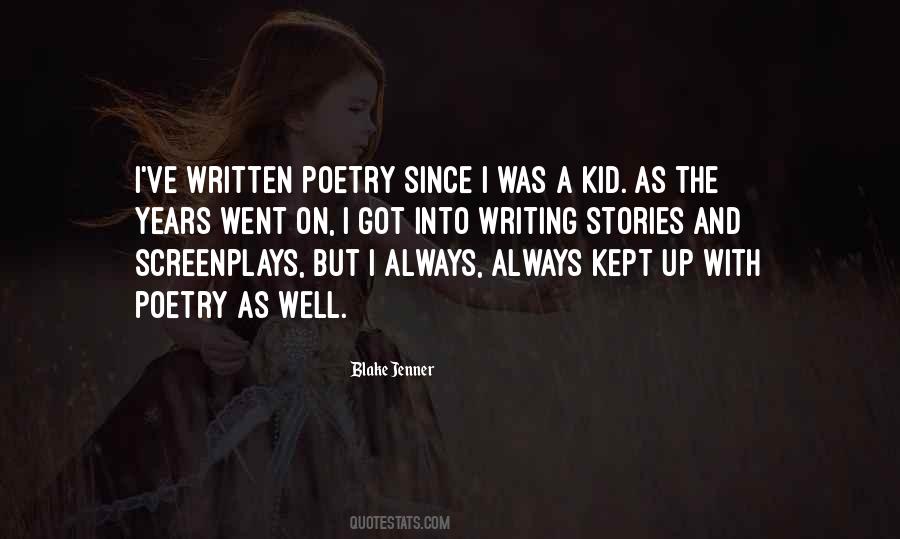 On Writing Poetry Quotes #1285551