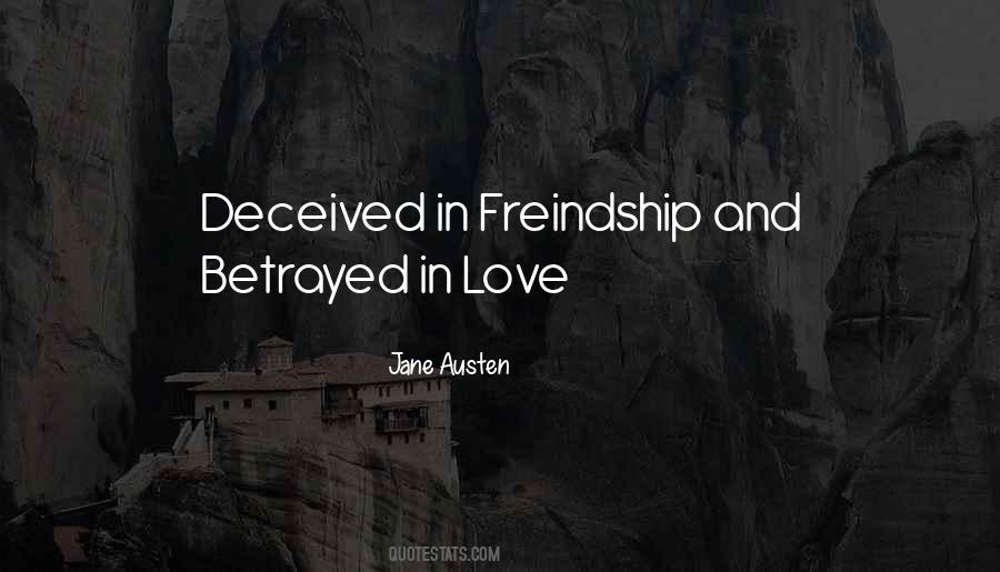 Love Betrayed Quotes #1761126