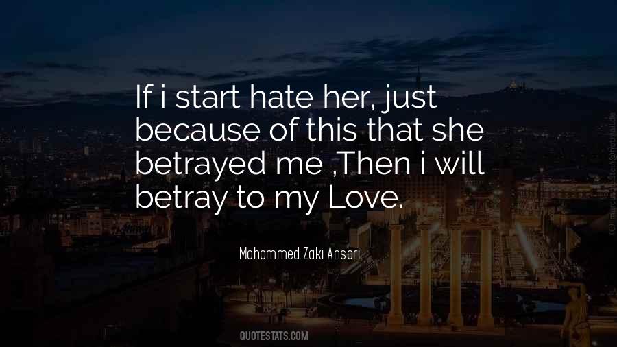 Love Betrayed Quotes #1798440