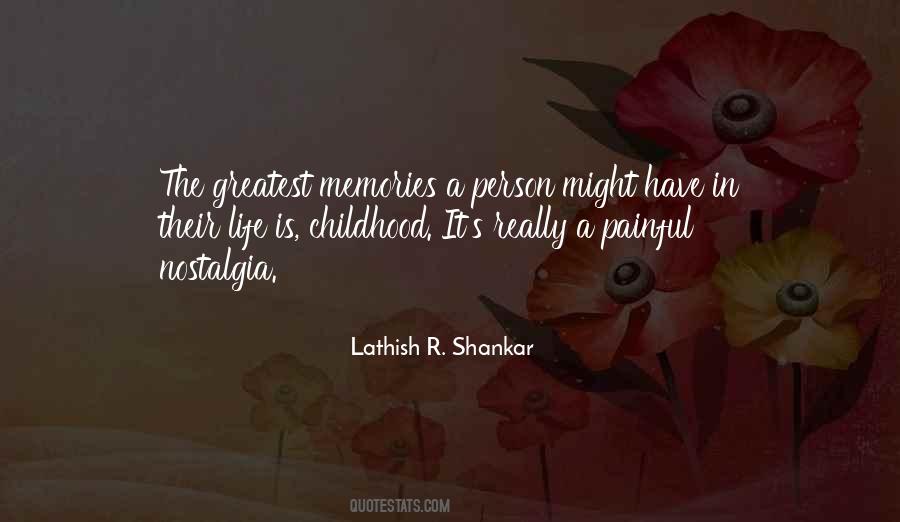 Quotes About Painful Childhood #1617929