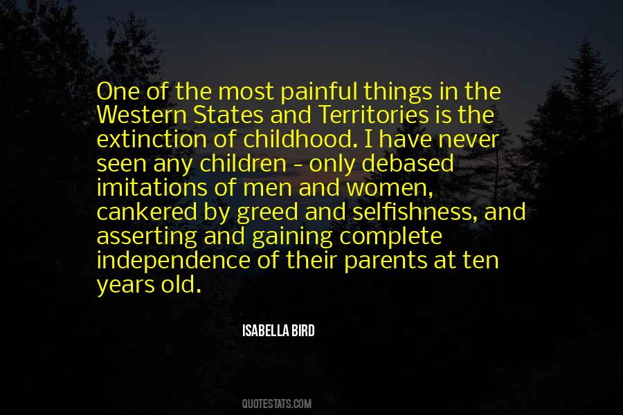 Quotes About Painful Childhood #744684