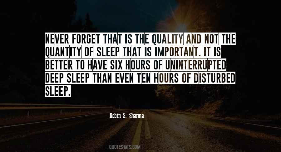 Sleep That Quotes #498118