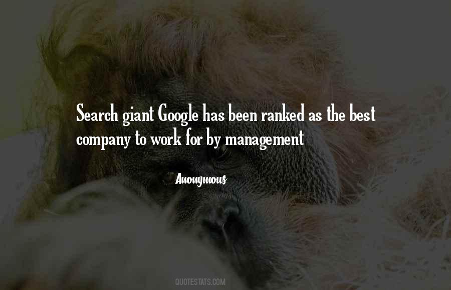 Quotes About Google Company #244405