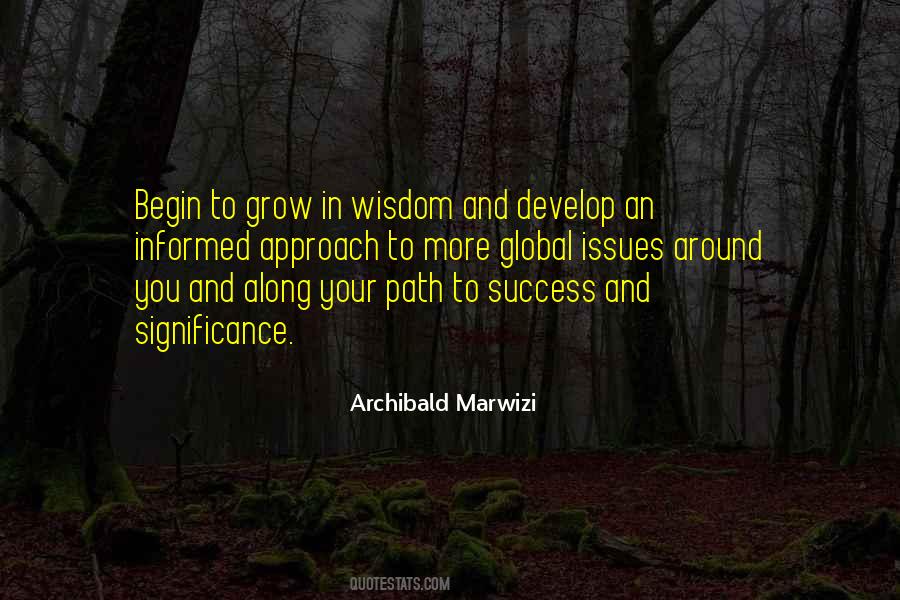 Quotes About Success And Significance #940571