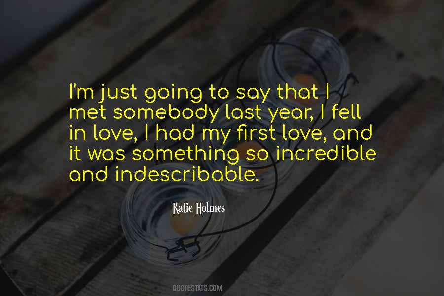 Quotes About My First And Last Love #890126
