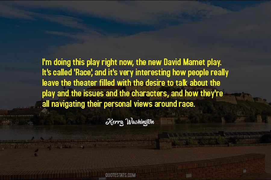 People Theater Quotes #345877