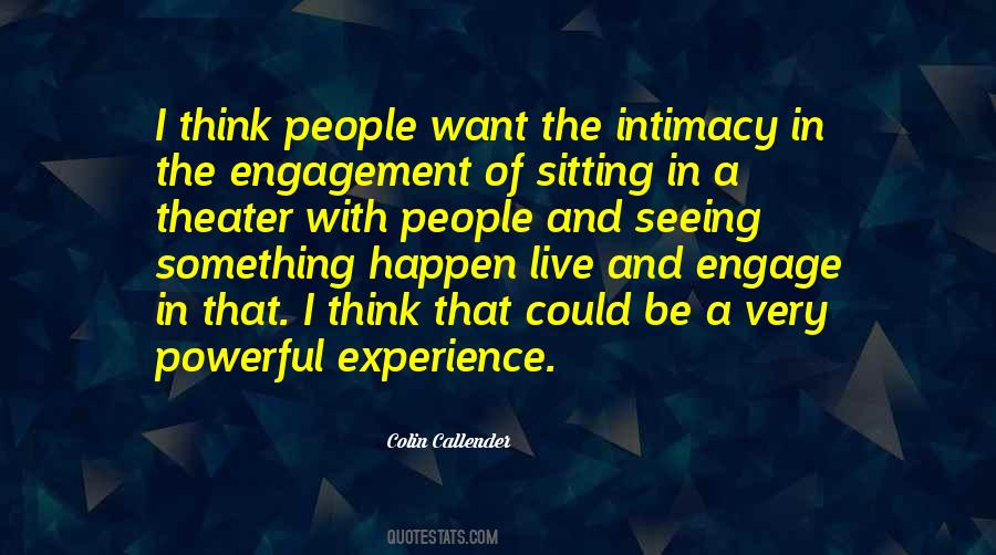 People Theater Quotes #438439