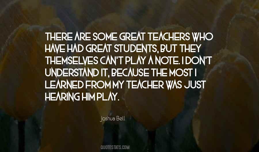 Quotes About A Great Teacher #1044