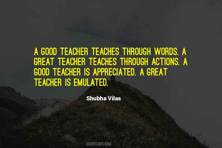 Quotes About A Great Teacher #423769