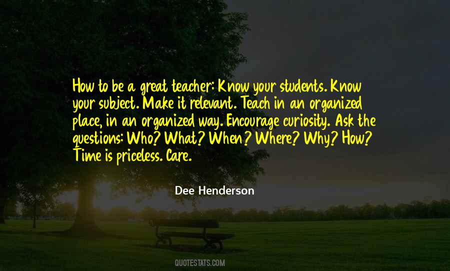 Quotes About A Great Teacher #44551