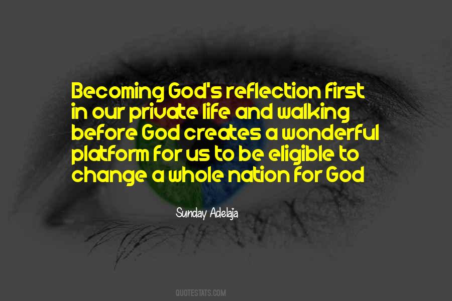 Becoming God Quotes #962085