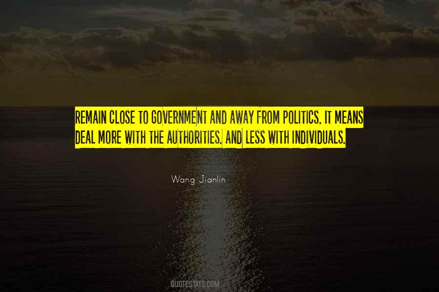 Quotes About Politics And Government #584433