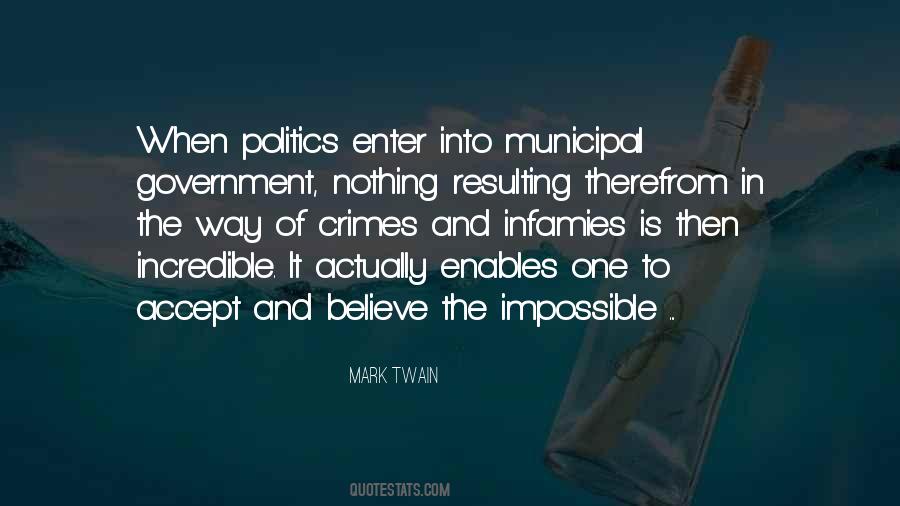 Quotes About Politics And Government #659492