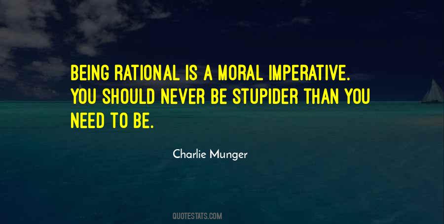 Moral Imperative Quotes #1054076