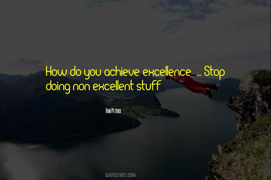 Quotes About Excellence #1192619