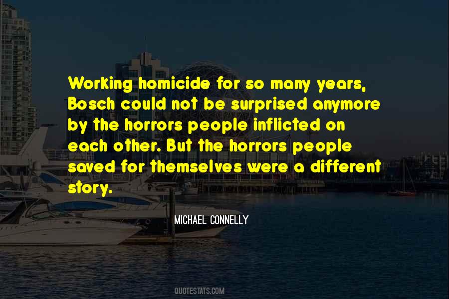 Quotes About Homicide #558500