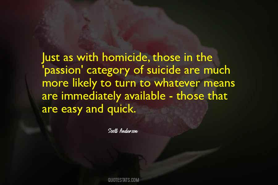 Quotes About Homicide #861150