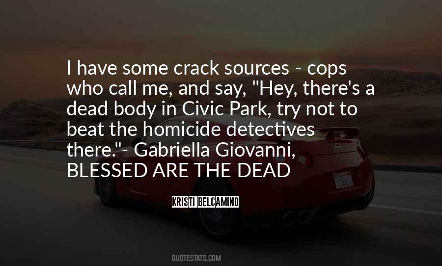Quotes About Homicide #931181