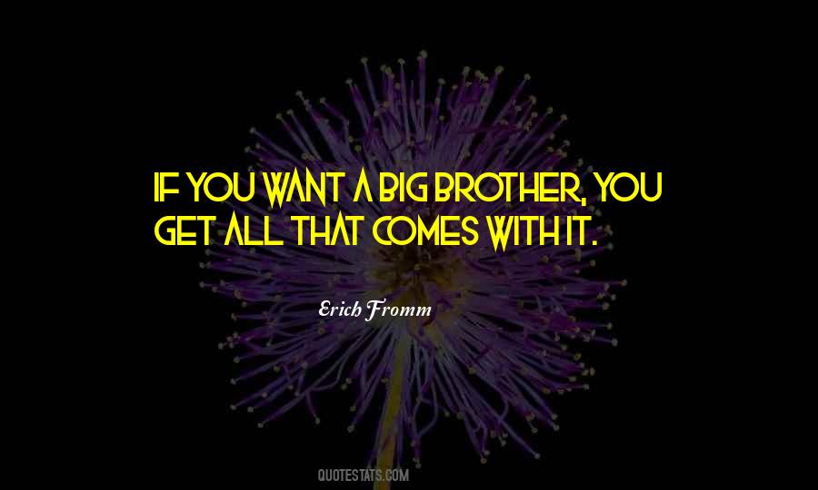 A Big Brother Quotes #892580