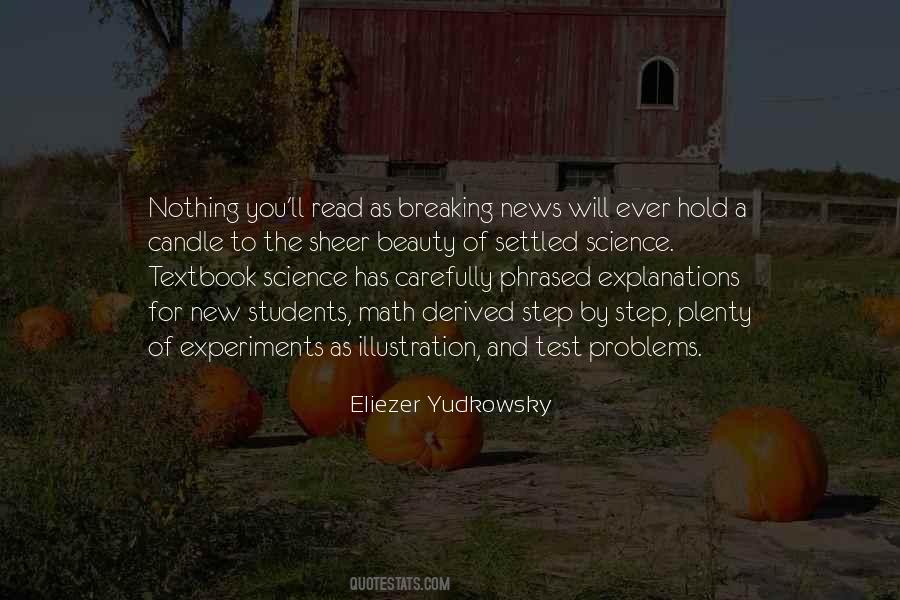 Quotes About Science And Math #867097