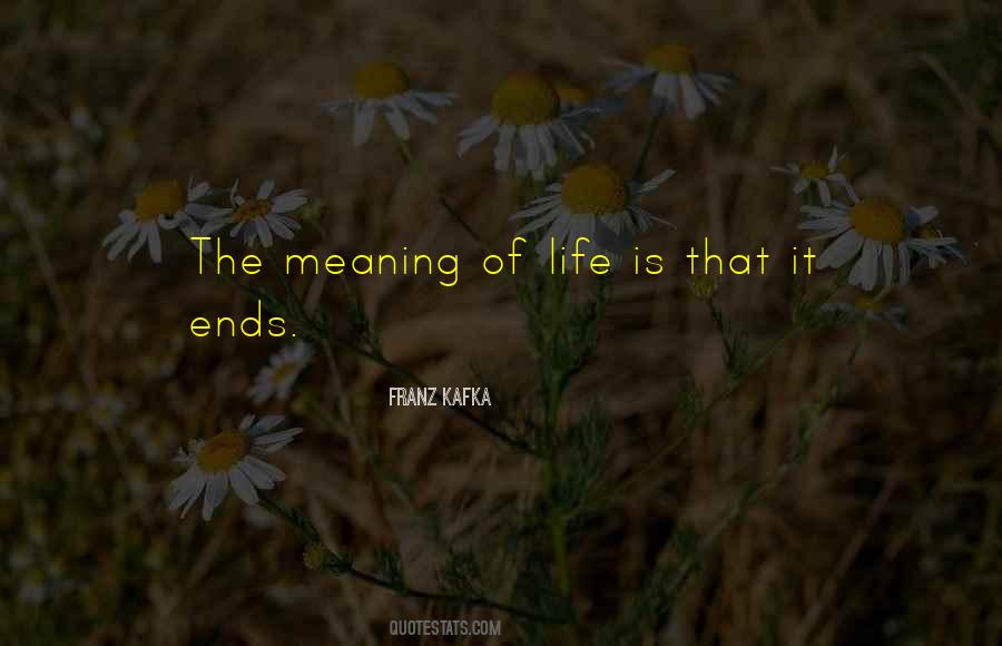 Quotes About Meaning Of Life #1247446