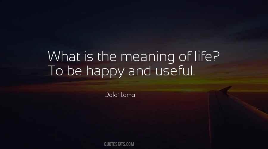 Quotes About Meaning Of Life #1659743