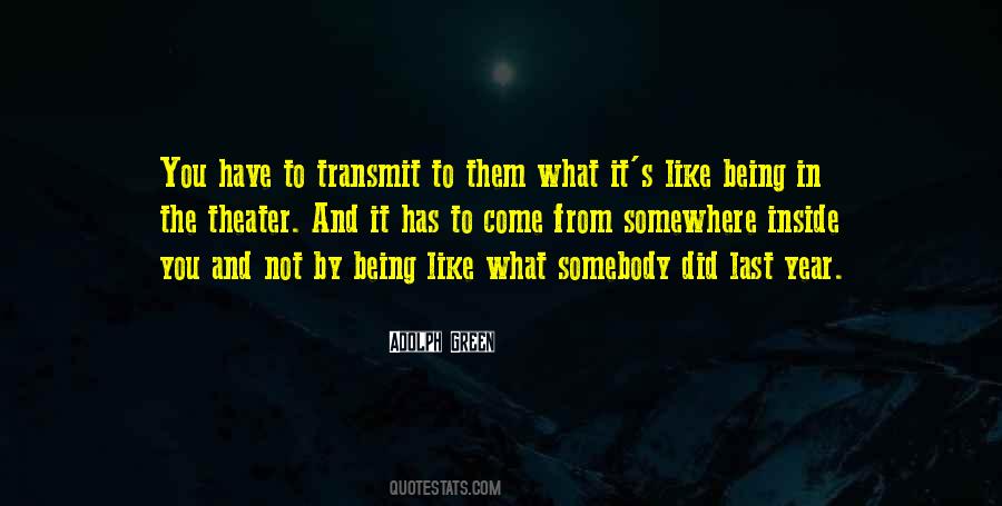 What It S Like Quotes #1318942