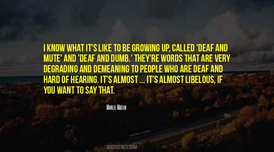 What It S Like Quotes #1326090