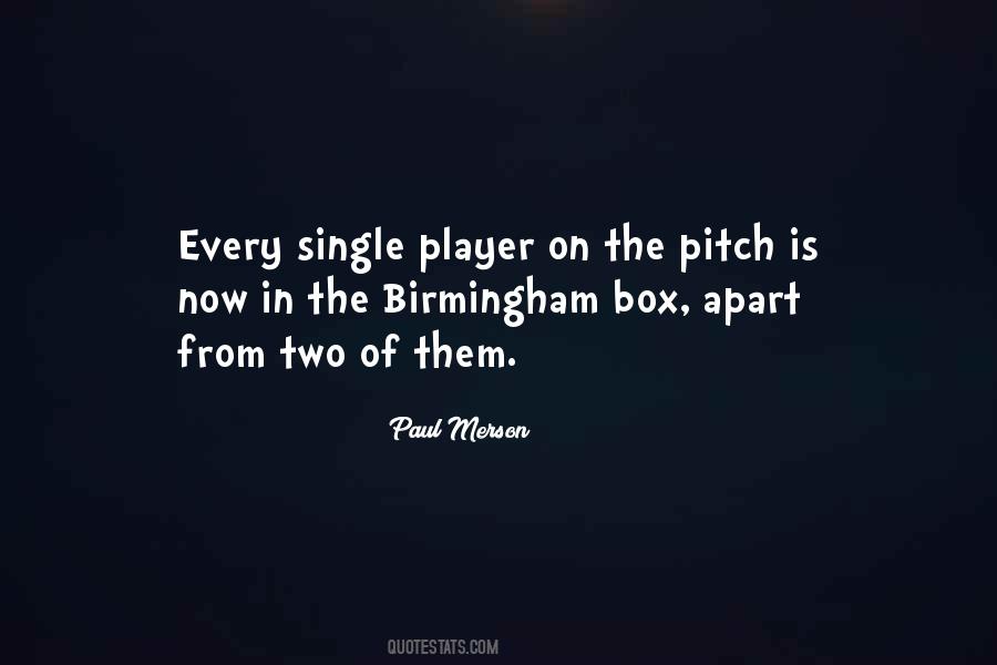 Quotes About Birmingham #1790275