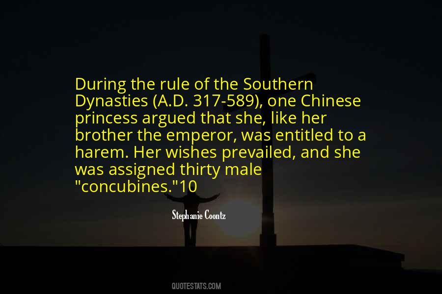 Quotes About Dynasties #1627330