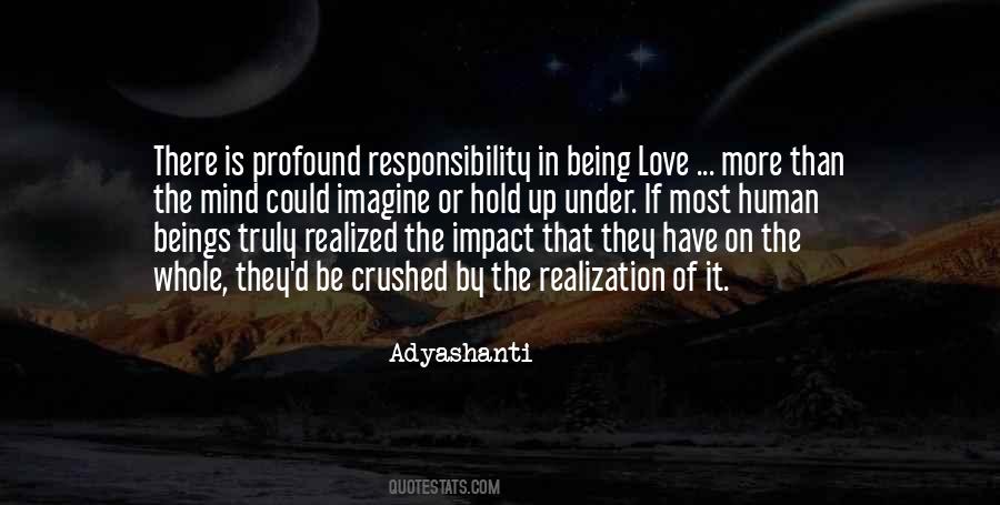 Quotes About Impact Of Love #1021050